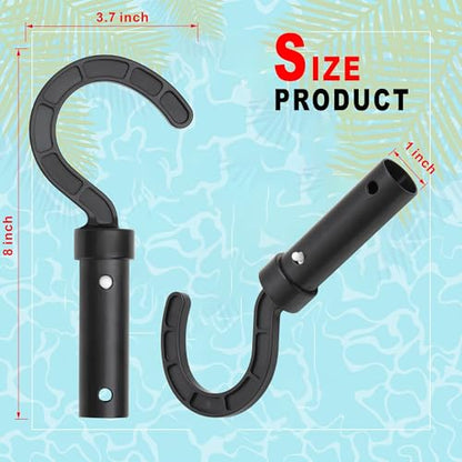 Hook for Robotic Pool Cleaner, 2 Pack | Universal Compatible with All Robot Swimming Pool Cleaners,ABS Material