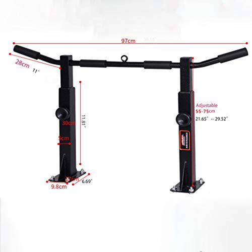 Ceiling Mounted Pull Up Bar Multi-Grip Upper Body Workout Bar Joist Mounted, Strength Training Fitness Equipment Chin-Up Frame Exercise Workout Equipment Supports 600lbs - color: White