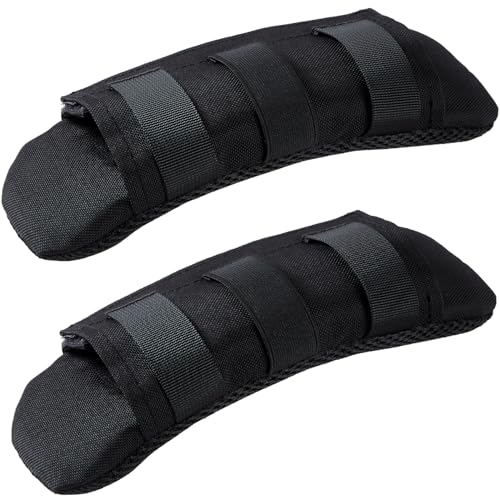 2 Pack Tactical Shoulder Strap Pads Vest Shoulder Strap Pads Backpack Strap Pads Fit 3'' Sling Bags Shoulder Straps