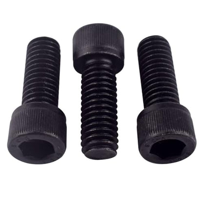 10Pcs 3/8-16 x 1 Socket Head Cap Screws Bolts, 12.9 Grade Alloy Steel Black Oxide Finish, Allen Hex Drive, UNC Coarse Full Thread - size: 3/8-16 x 1" (10PCS)
