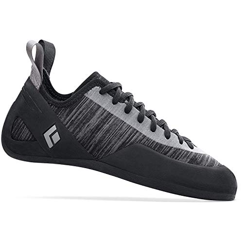 BLACK DIAMOND Men's Momentum Lace or Strap Rock Climbing Shoes, Gym/Outdoor - color: Ash, size: 5.5
