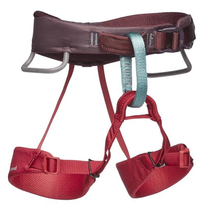 BLACK DIAMOND Kids' Momentum Safe Rock Climbing Harness, Indoor/Outdoor - color: Wild Rose