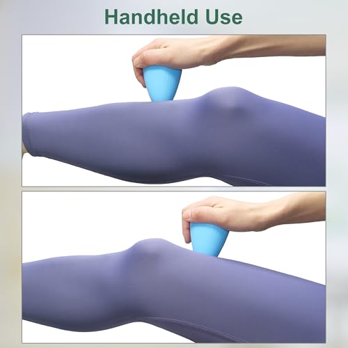 Trigger Point Massage Tool Manual Massage Ball with Suction Cup | Silicone Massage Ball For Muscle Knots Deep Tissue Myofascial Release Hip Flexor Iliacus Psoas Neck Shoulder Back Thigh Foot