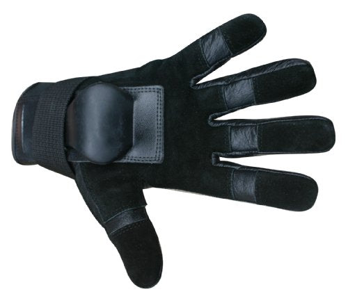 Hillbilly Wrist Guard Gloves - Full Finger (Black, X-Large)