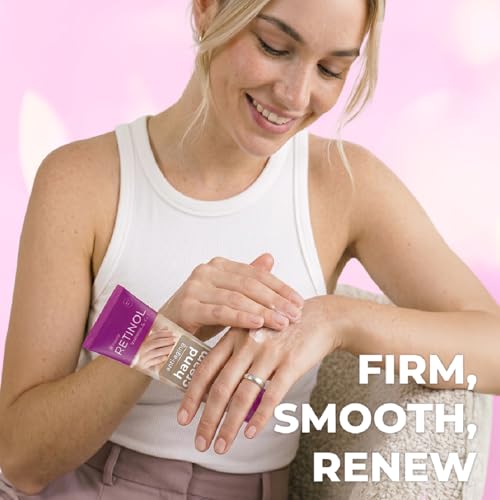 LIVAURA Retinol Hand Cream for Women - Anti-Aging Lotion for Dry Hands | Available for Men & Women; Vitamin-enriched formula; Helps soften rough skin; Lightweight daily hydration; Non-greasy finish - style: Women's Hand Cream
