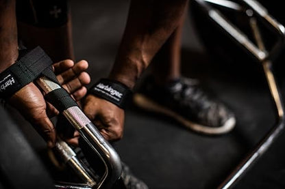 Harbinger Big Grip No-Slip Nylon Lifting Straps with DuraGrip (Pair) - style: Big Grip Original