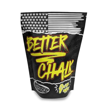 SPIDER CHALK Climbing Chalk Lab-Grade Powder Large 10 oz. Bag. Skin-Friendly, Better Performance - Made in the USA.