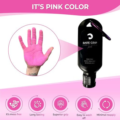 Pink Liquid Chalk, Sweat Resistant for All Activities