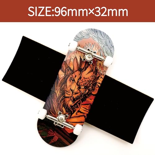 32mm Pro Fingerboard 12 Constellation Series Wooden Finger Board (Leo) - color: Leo