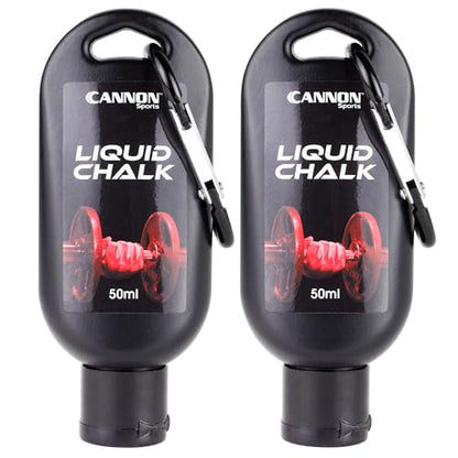 Cannon Sports Liquid Gym Chalk – Pro Non-Slip & Sweatproof Grip – Quick Dry Mess-Free Hand Chalk for Weightlifting, Powerlifting, Rock Climbing, Gymnastics, Pole Dancing & Training - size: 100 ML