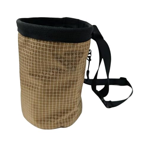 Climbing Chalk Bag Storage Pouch Drawstring Closure Climbing Gear Lightweight Chalk Carrier Bag for Bouldering Fitness