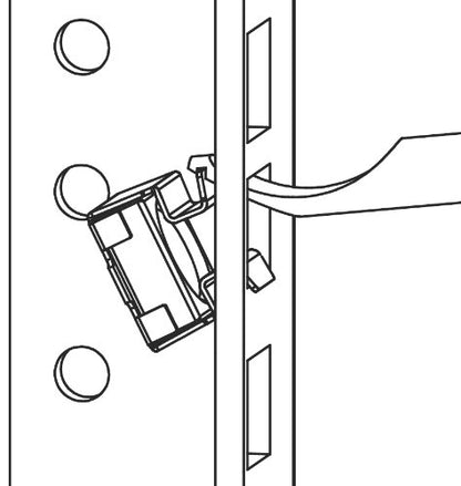 Cage Nut Insertion Tool for 3/8" Square Hole Rack Rail