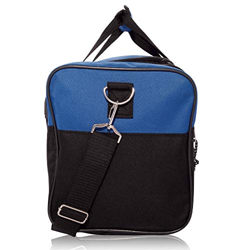 DALIX 17" Blank Duffle Bag Duffel Bag Travel Size Sports Durable Gym Bag - color: Royal Blue