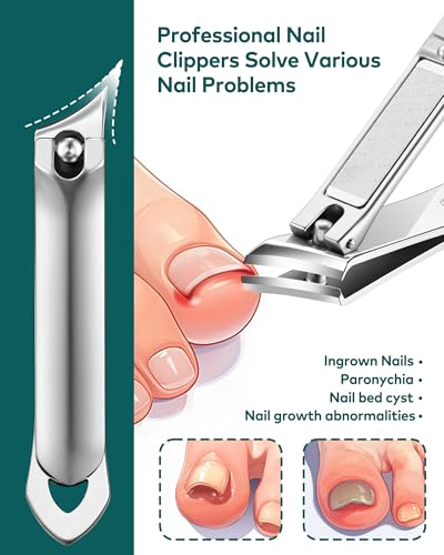 MR.GREEN Manicure Kit 10-in-1, German Stainless Steel Nail Clipper Set | Professional Personal Nail Kit Manicure Pedicure Set, Portable Grooming Kit with Exquisite Travel Leather Case for Men Women - size: 10 in 1