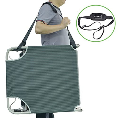 Adjustable Kick Scooter Shoulder Strap, Carrying Strap for Beach Chair, Carrying Shoulder Straps - color: Straps With Normal Buckle