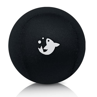 Serenilite Stress Balls for Adults, Squeeze Ball for Hand Therapy, Stress Ball, Hand Exercisers for Therapy & Grip Strengthening, Physical Therapy Balls, Hand Grip Strengthener. - color: Jet Black