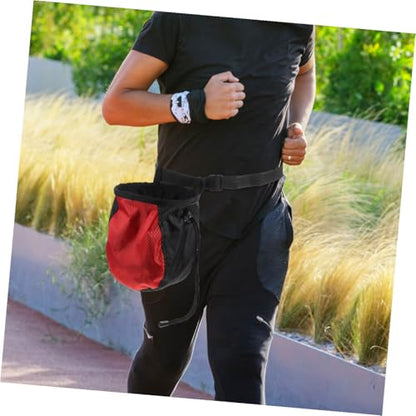 BESPORTBLE Chalk Bag for Climbing and Weightlifting Outdoor Pouch for Gymnastics Lightweight Portable and Design Secure Drawstring Closure to Prevent Chalk Leakage
