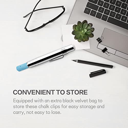 RALIS 2 Pcs Aluminum Alloy Chalk Holder for Teachers' Painting and Writing