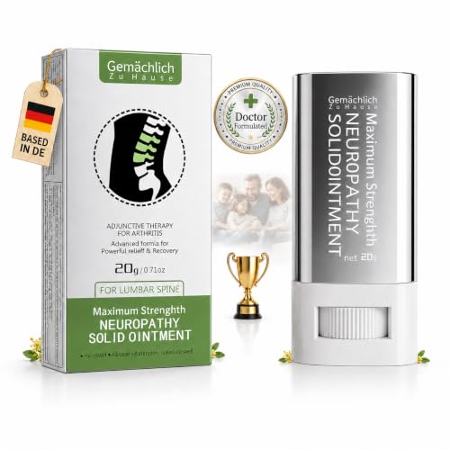 NDC Listed Fast-Acting Arnica Ointment Stick, 2026 Upgraded Touch-Free Solid Balm with Camphor & Hypericum Perforatum Oil for Backache, Lower Back Tension & Lumbar Care 0.71oz - color: Lumbar Spine