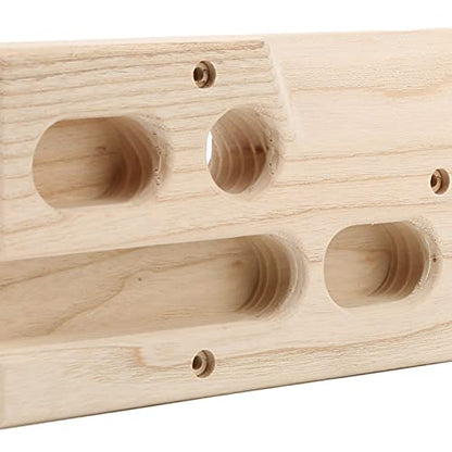 Tyenaza Rock Climbing Fingerboard, Wooden Professional Climbing Training Hangboard Fingerboard