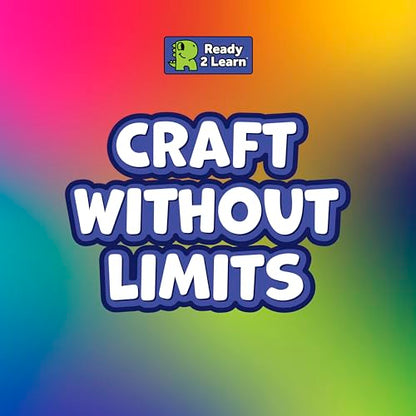 READY 2 LEARN Jumbo Sidewalk Chalk, Set of 20, 9 Colors | Washable and Non-Toxic, Bulk Sidewalk Chalk for Kids