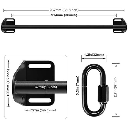 SELEWARE Pull Up Ball, Climbing Grip Attachment for Strength Training | Non-Slip Design Improves Grip Strength, Targets Forearms and Hands, Fits Chin Ups, Kettlebells and Resistance Workouts