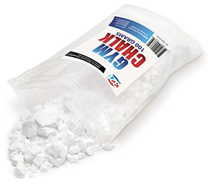 100 Gram (3.52 oz) Loose Gym Chalk - for Weightlifting, Rock Climbing, Kettlebells, and Gymnastics