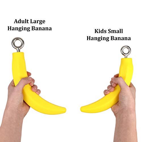 Atomik Hanging Bananas (Set of 2)(Smaller Hands - Rated to 120 pounds)