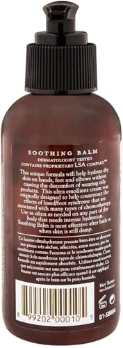 Lindi Skin Soothing Balm - Luxuriously Rich Repair Balm for Cracked Hands, Feet & Hand-Foot Syndrome, No Added Fragrance, Helping Cancer Patients Since 2003, Dermatologist & Allergy Tested, 4 fl oz