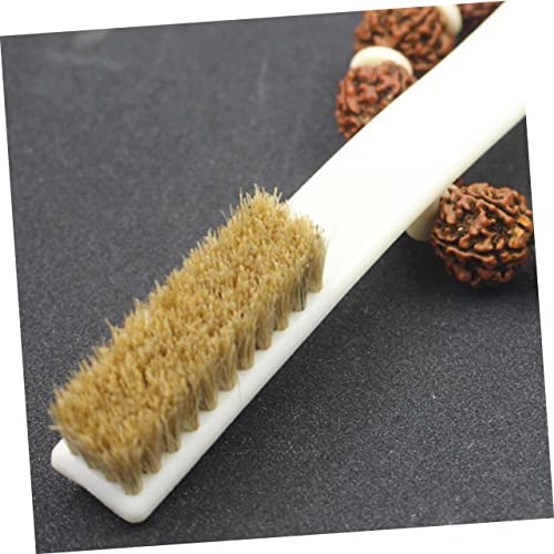 2pcs Climbing Rocks Brush Bouldering Brush Boars Hair Handle Stone Cleaning for Climbing Sports