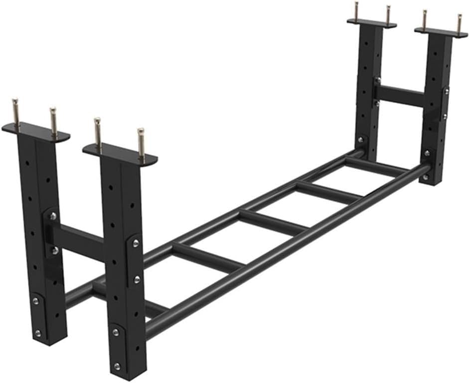 Wall-Mounted Pull-Up Bar – Steel Indoor/Outdoor Climbing Frame, Multifunctional Strength Training Equipment, 2 Styles Available