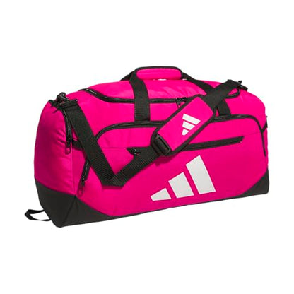 adidas Defender 5 Duffel Bag for Sports, Gym and Travel, Team Shock Pink 2, OSFA - color: Team Shock Pink 2/Medium 59L, style: Medium 59l