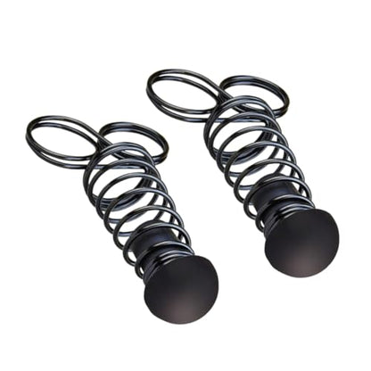 ORFOFE 2pcs Metal Grip Steel Grippers Finger Endurance Trainer for Hand Exerciser Grip Strengthener