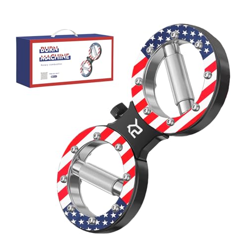 S.Y Spinning Rotator Burn Machine,12LB Arm and Shoulder Strength Training for Home and Gym Workouts and Rehabilitation,forearm strengthener, Arm Workout Equipment for Men and Women，Popular products of Tiktok - color: flag