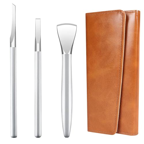 Ingrown Toenail Removal Kit, Pedicure Tools Kit Professional Knife Set Stainless Steel Ingrown Toenail Tool Foot Care Tools Nail Cuticle Remover (3 Pcs Set) - color: 3 Pcs Set