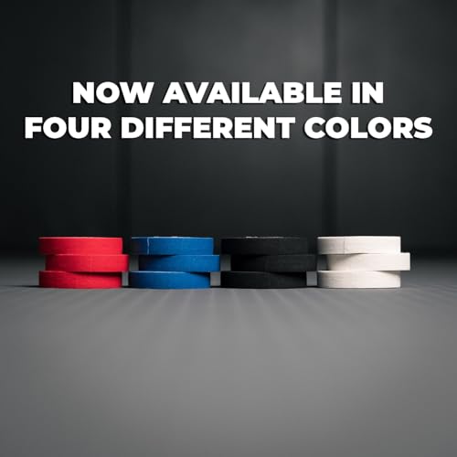 Gold BJJ Jiu Jitsu Tape - Strong Athletic Finger Tape, 1/2" x 30' - Protect Fingers and Toes in MMA, Judo, Wrestling, Martial Arts, Rock Climbing - color: Blue