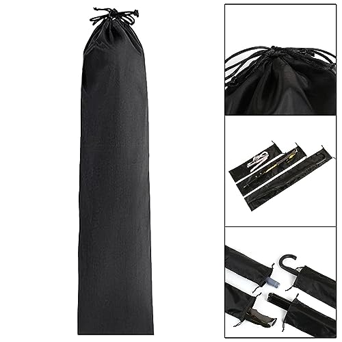 Nylon Drawstring Bags Portable Storage Bag Camping Carrier Organizer Carrying Bag Pouch for Hiking Fishing Tent Poles Backpacking Traveling, 21cmx100cm - size: 21cmx100cm