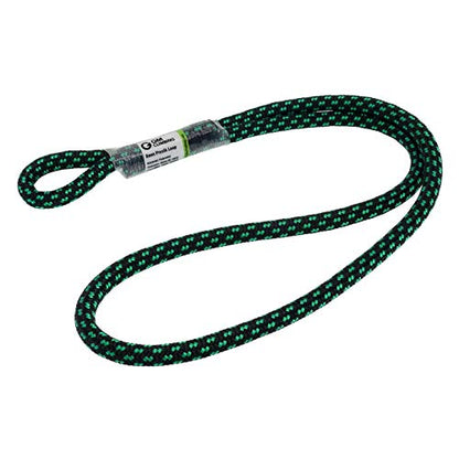 GM CLIMBING 8mm (5/16") Prusik Loop Pre-Sewn 18 inches / 24 inches - color: Black-18 Inch