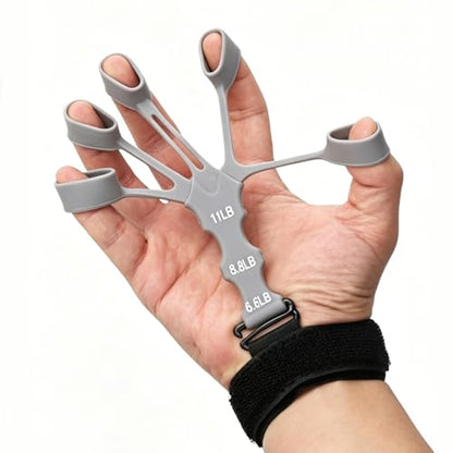 Finger Strengthener Adjustable Resistance Bands for Hand & Forearm Training for Musicians,Climbers,Typists,and