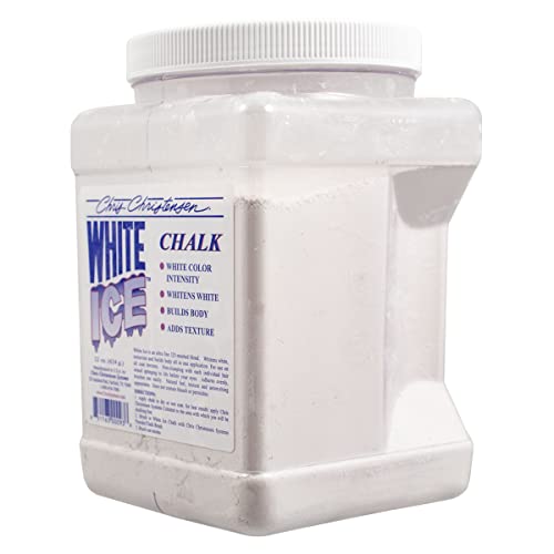 Chris Christensen White Ice Chalk, Dog Cosmetics, Groom Like a Professional, Natural Look, Made in The USA, 22oz