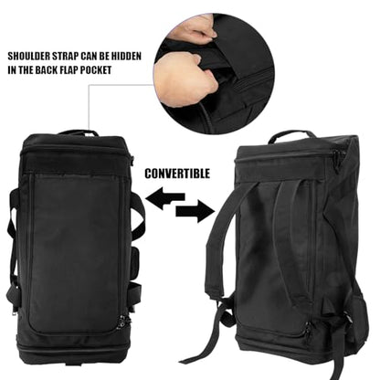 90L Large Duffle Bag | Gym Bag, Weekend Bag, Travel Backpack, Carry On, Sports Duffel,duffle backpack - color: Black, size: 90L