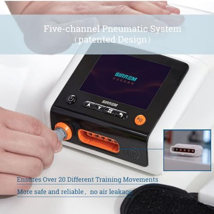 Rehab Robotic Gloves for Hand Training Post Stroke (Left/M) | Multi-modal stimulation Rehabilitation Physiotherapy Device Finger Function Rehab Recovery Equipment - size: M