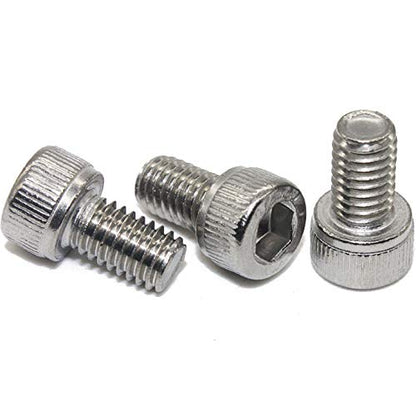 (30 pcs) M6-1.0x8mm Stainless Steel Socket Head Cap Screws,by FullerKreg - size: M6-1.0 x 8MM