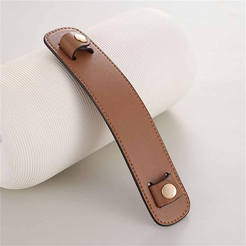 Vachetta Leather Shoulder Pad Soothing Shoulder Pad for Cossbody Bag Straps - color: Brown Strap Pad