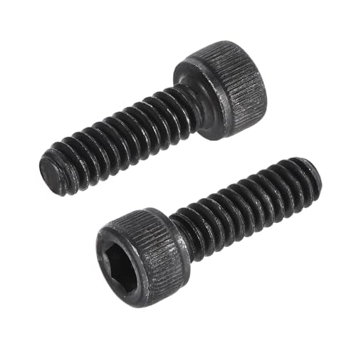 uxcell #10-24x5/8" Hex Socket Head Cap Screw Bolts 12.9 Grade Alloy Steel 25pcs - size: #10-24x5/8"