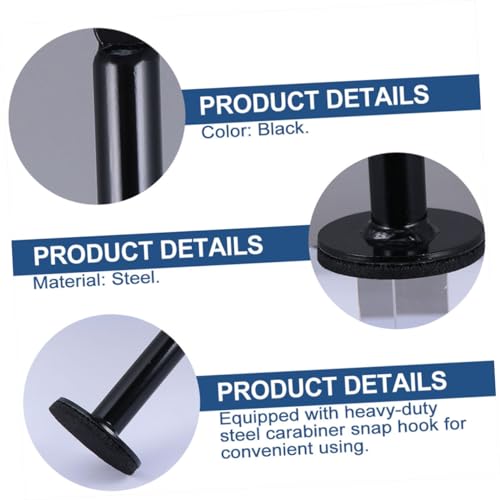 BESPORTBLE Weight Loading Pin for Fitness Pulley System Durable Weight Plate Bracket for Gym Use for Building Triceps and Grip Strength