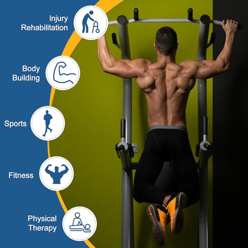 Resistance Bands for Working Out, Pull Up Bands, Pull Up Assistance Straps with Carry Bag for Home/Gym - color: Blue/Gray