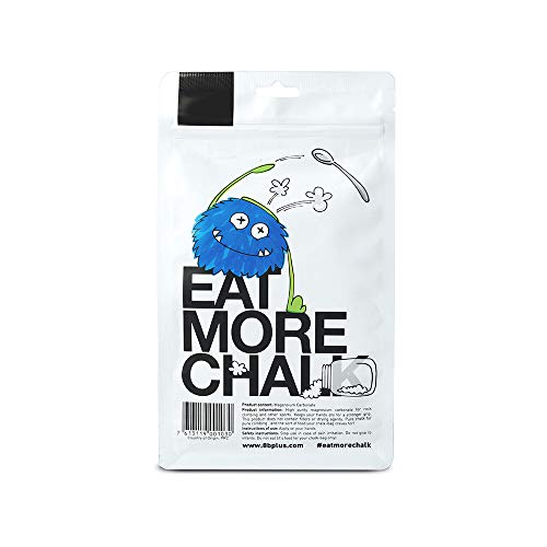 8BPLUS Chalk for Climbing, Bouldering - Premium Quality - No Fillers or Drying Agents - style: 100G Crushed