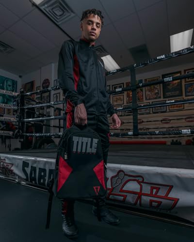 Title Boxing Competitor Backpack - Gym Duffel, Equipment Bag, Boxing Gym Duffle, Athletic Backpack