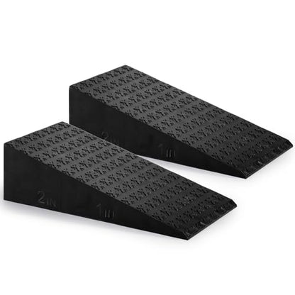 Yarlung 2 Pack Squat Wedge Block, Non-Slip Slant Board for Heel Elevated Squat, Calf Stretch, Home Gym, Enhance Mobility and Strength Performance